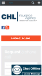 Mobile Screenshot of chlinsurance.com